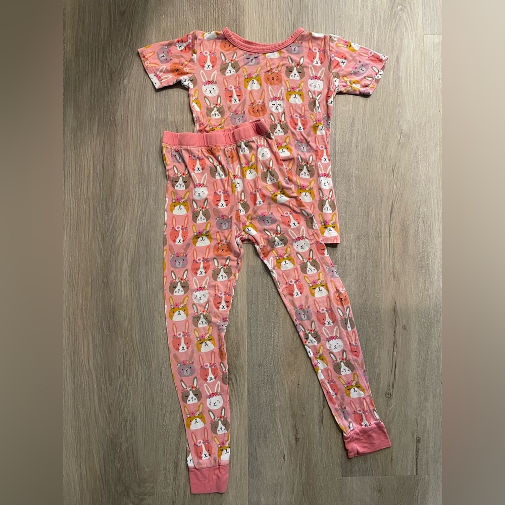 Little Sleepies Pink boho bunnies